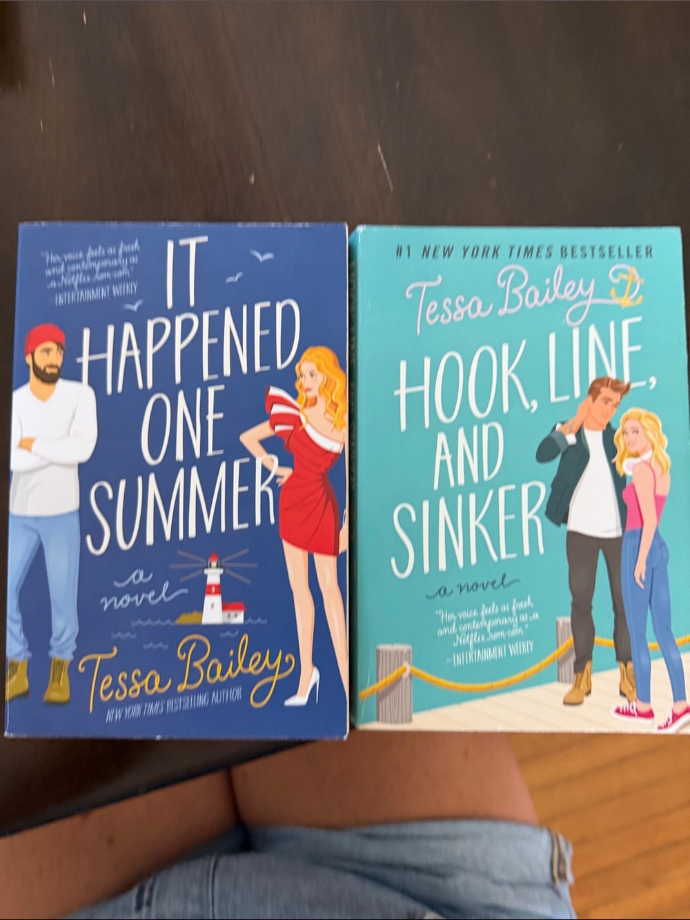 It Happened One Summer & Hook, Line, and Sinker - Paperback Set by Tessa Bailey